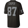 Choea LV.Raiders #87 Dave Casper Mitchell & Ness Black Legacy Replica Jersey Stitched Puhic