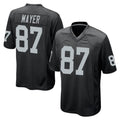 Choea LV.Raiders #87 Michael Mayer Player Black Home Game Stitched Jerseys