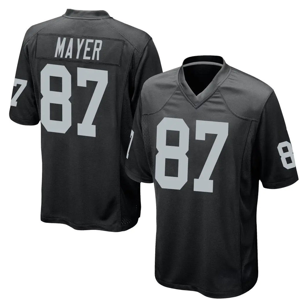 Choea LV.Raiders #87 Michael Mayer Player Black Home Game Stitched Jerseys