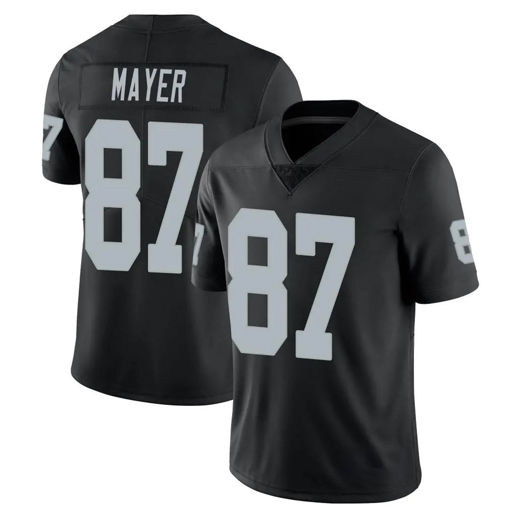 Choea LV.Raiders #87 Michael Mayer Player Black Limited Vapor Untouchable Home Game Stitched Jerseys
