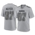 Choea LV.Raiders #87 Michael Mayer Player Gray Atmosphere Fashion Limited Game Stitched Jerseys