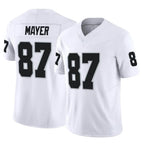 Choea LV.Raiders #87 Michael Mayer Player White Limited Vapor F.U.S.E. Home Game Stitched Jerseys