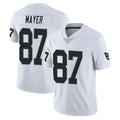 Choea LV.Raiders #87 Michael Mayer Player White Limited Vapor Untouchable Home Game Stitched Jerseys