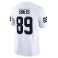 Choea LV.Raiders #89 Brock Bowers Player White Vapor F.U.S.E Limited Stitched Jerseys