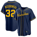 Choea M.Brewers #32 Jacob Misiorowski Player Navy Home Game Stitched Jerseys