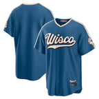Choea M.Brewers Blank Player Blue 2026 City Connect Home Game Stitched Jerseys