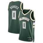 Choea M.Bucks #0 Brayden Burries Hunter Green Swingman Jerseys - Icon Edition