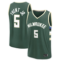 Choea M.Bucks #5 Gary Trent Jr. Hunter Green Fast Break Replica Player Jerseys - Icon Edition