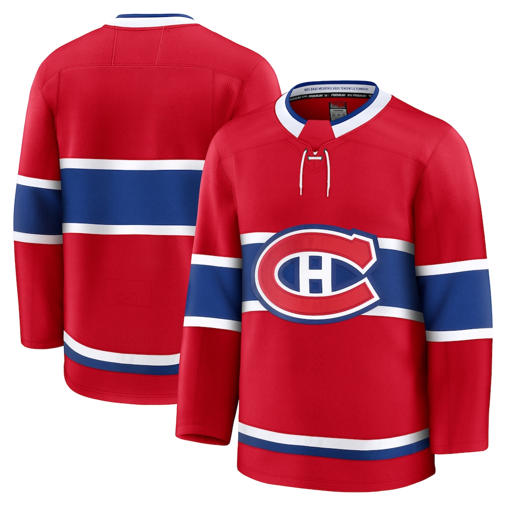 Choea M.Canadiens Red Home Premium Jerseys