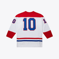 Choea M.Canadiens #10 Guy Lafleur Mitchell & Ness White 1971 Power Play Jerseys