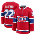 Choea M.Canadiens #22 Cole Caufield Red Home Premium Jerseys