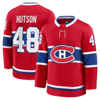 Choea M.Canadiens #48 Lane Hutson Red Home Premium Jerseys