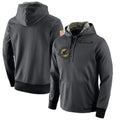 Choea M.Dolphins Gray Pullover Hoodies Limited Blank Player Stitched Jerseys