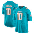 Choea M.Dolphins #10 Jacob Rodriguez Player Aqua Home Game Stitched Jerseys