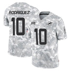 Choea M.Dolphins #10 Jacob Rodriguez Player Arctic Camo Salute To Service Limited Game Stitched Jerseys