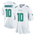 Choea M.Dolphins #10 Jacob Rodriguez Player White Home Game Stitched Jerseys