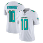 Choea M.Dolphins #10 Jacob Rodriguez Player White Limited Vapor Untouchable Home Game Stitched Jerseys