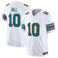 Choea M.Dolphins #10 Tyreek Hill White Vapor F.U.S.E. Limited Jersey American Stitched Jerseys