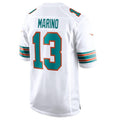 Choea M.Dolphins #13 Dan Marino White Retired Player Jersey American Stitched Jersey