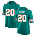 Choea M.Dolphins #20 Jordyn Brooks Player Aqua Alternate Home Game Stitched Jerseys