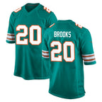 Choea M.Dolphins #20 Jordyn Brooks Player Aqua Alternate Home Game Stitched Jerseys