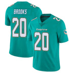 Choea M.Dolphins #20 Jordyn Brooks Player Aqua Limited Vapor Untouchable Home Game Stitched Jerseys