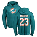 Choea M.Dolphins #23 Zayne Anderson Player Aqua LOGO Pullover Hoodies Limited Stitched Jerseys