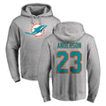 Choea M.Dolphins #23 Zayne Anderson Player Gray LOGO Pullover Hoodies Limited Stitched Jerseys