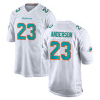 Choea M.Dolphins #23 Zayne Anderson Player White Limited Home Game Stitched Jerseys