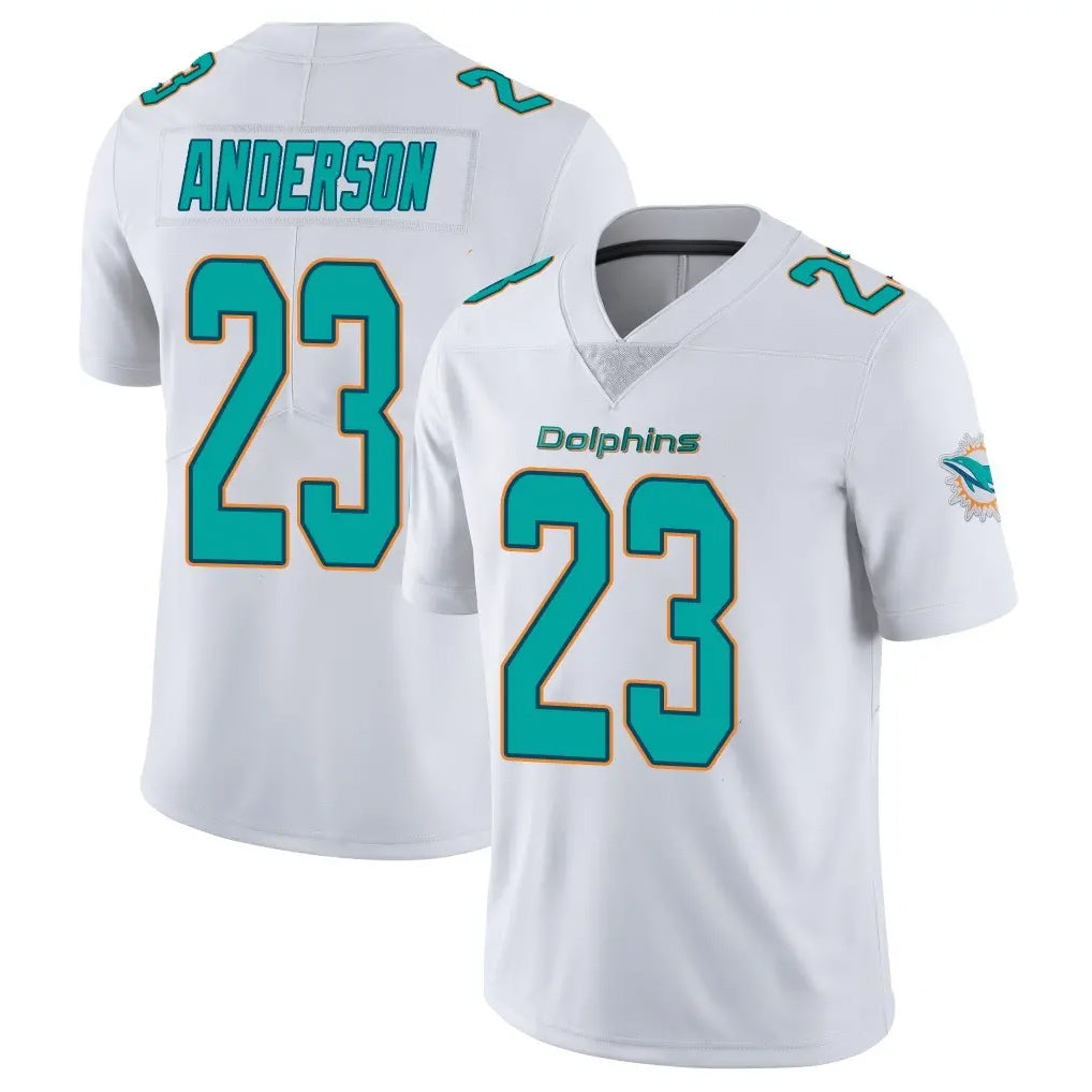 Choea M.Dolphins #23 Zayne Anderson Player White Limited Vapor Untouchable Home Game Stitched Jerseys