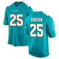 Choea M.Dolphins #25 Tyrel Dodson Player Aqua Home Game Stitched Jerseys