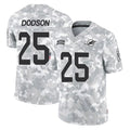 Choea M.Dolphins #25 Tyrel Dodson Player Arctic Camo Salute To Service Limited Game Stitched Jerseys
