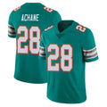 Choea M.Dolphins #28 De'Von Achane Player Aqua Limited Alternate Vapor Untouchable Home Game Stitched Jerseys