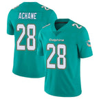 Choea M.Dolphins #28 De'Von Achane Player Aqua Limited Vapor Untouchable Home Game Stitched Jerseys
