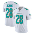 Choea M.Dolphins #28 De'Von Achane Player White Limited Vapor Untouchable Home Game Stitched Jerseys