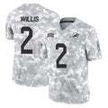 Choea M.Dolphins #2 Malik Willis Player Arctic Camo Salute To Service Limited Game Stitched Jerseys