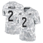 Choea M.Dolphins #2 Malik Willis Player Arctic Camo Salute To Service Limited Game Stitched Jerseys