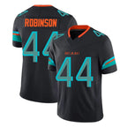 Choea M.Dolphins #44 Chop Robinson Player Black Limited Pitch Rivalries Collection Home Game Stitched Jerseys