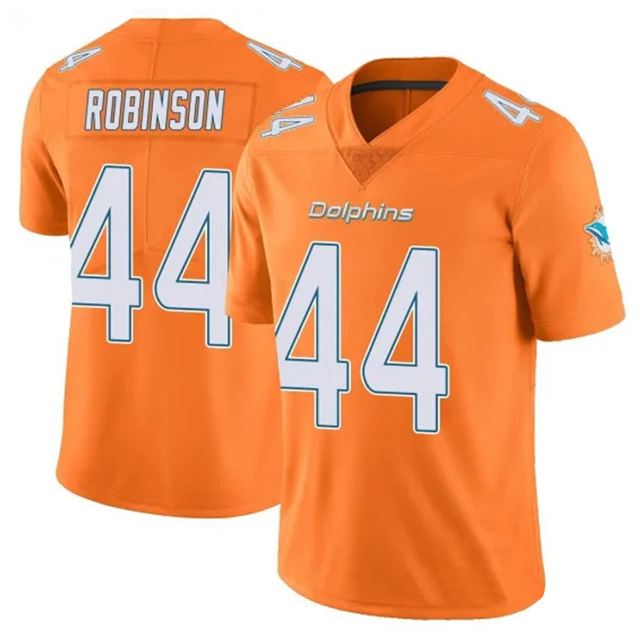 Choea M.Dolphins #44 Chop Robinson Player White Orange Vapor Limited Stitched Jerseys