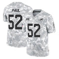 Choea M.Dolphins #52 Patrick Paul Player Arctic Camo Salute To Service Limited Game Stitched Jerseys