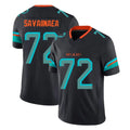 Choea M.Dolphins #72 Jonah Savaiinaea Player Black Limited Pitch Rivalries Collection Home Game Stitched Jerseys