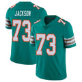 Choea M.Dolphins #73 Austin Jackson Player Aqua Limited Alternate Vapor Untouchable Home Game Stitched Jerseys