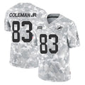 Choea M.Dolphins #83 Kevin Coleman Jr. Player Arctic Camo Salute To Service Limited Game Stitched Jerseys