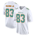 Choea M.Dolphins #83 Kevin Coleman Jr. Player White Fashion Home Game Stitched Jerseys