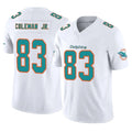 Choea M.Dolphins #83 Kevin Coleman Jr. Player White Limited Vapor F.U.S.E. Home Game Stitched Jerseys