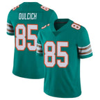 Choea M.Dolphins #85 Greg Dulcich Player Aqua Limited Alternate Vapor Untouchable Home Game Stitched Jerseys