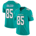 Choea M.Dolphins #85 Greg Dulcich Player Aqua Limited Vapor Untouchable Home Game Stitched Jerseys
