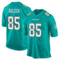 Choea M.Dolphins #85 Greg Dulcich Player Aqua Team Color Home Game Stitched Jerseys