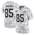 Choea M.Dolphins #85 Greg Dulcich Player Arctic Camo Salute To Service Limited Game Stitched Jerseys