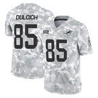 Choea M.Dolphins #85 Greg Dulcich Player Arctic Camo Salute To Service Limited Game Stitched Jerseys